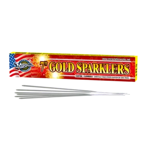Miracle 7" Gold Sparklers